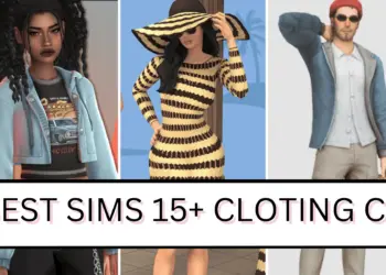 15+ Eye-Catching Clothing CC Items for Fashionable Sims