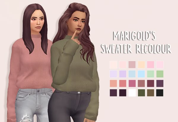 Chunky Sweater by ModernSims