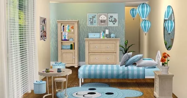 Cutie Patootie Kids Room Set by Simplysims