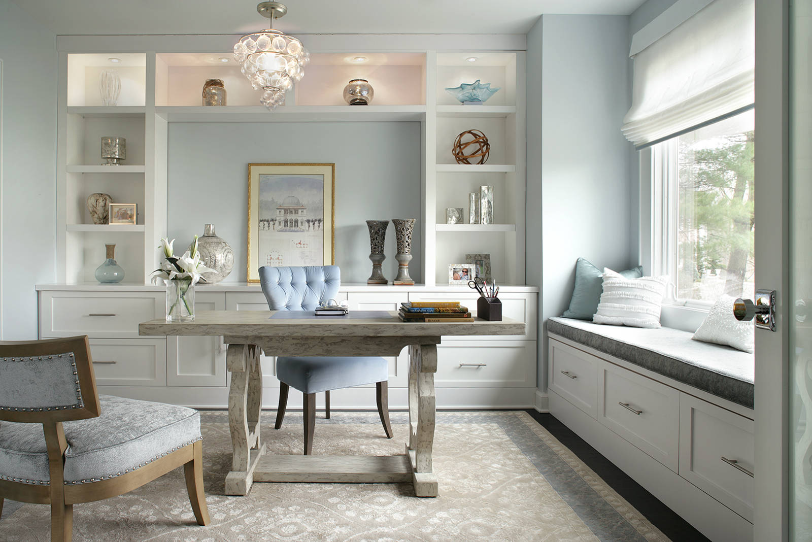 Monochrome Elegance (Home Office)