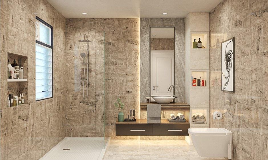 Nature-Inspired Gallery (Bathroom)