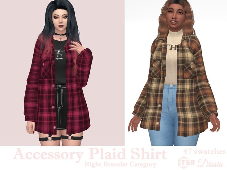 Plaid Oversized Shirt by Marmalade