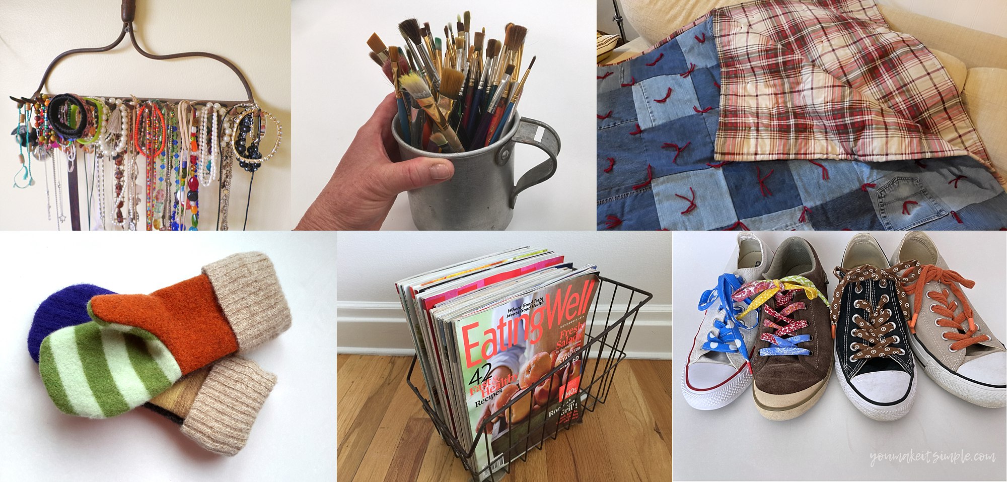 Repurpose and Upcycle Old Items