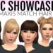 Top 20+ Best Maxis Match Sims 4 CC Hair for Gorgeous Female Sims