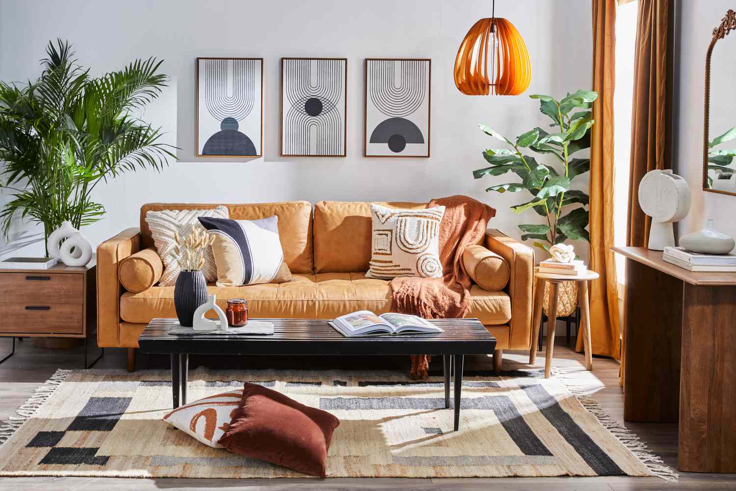 Use Bold Art or Large-Scale Pieces