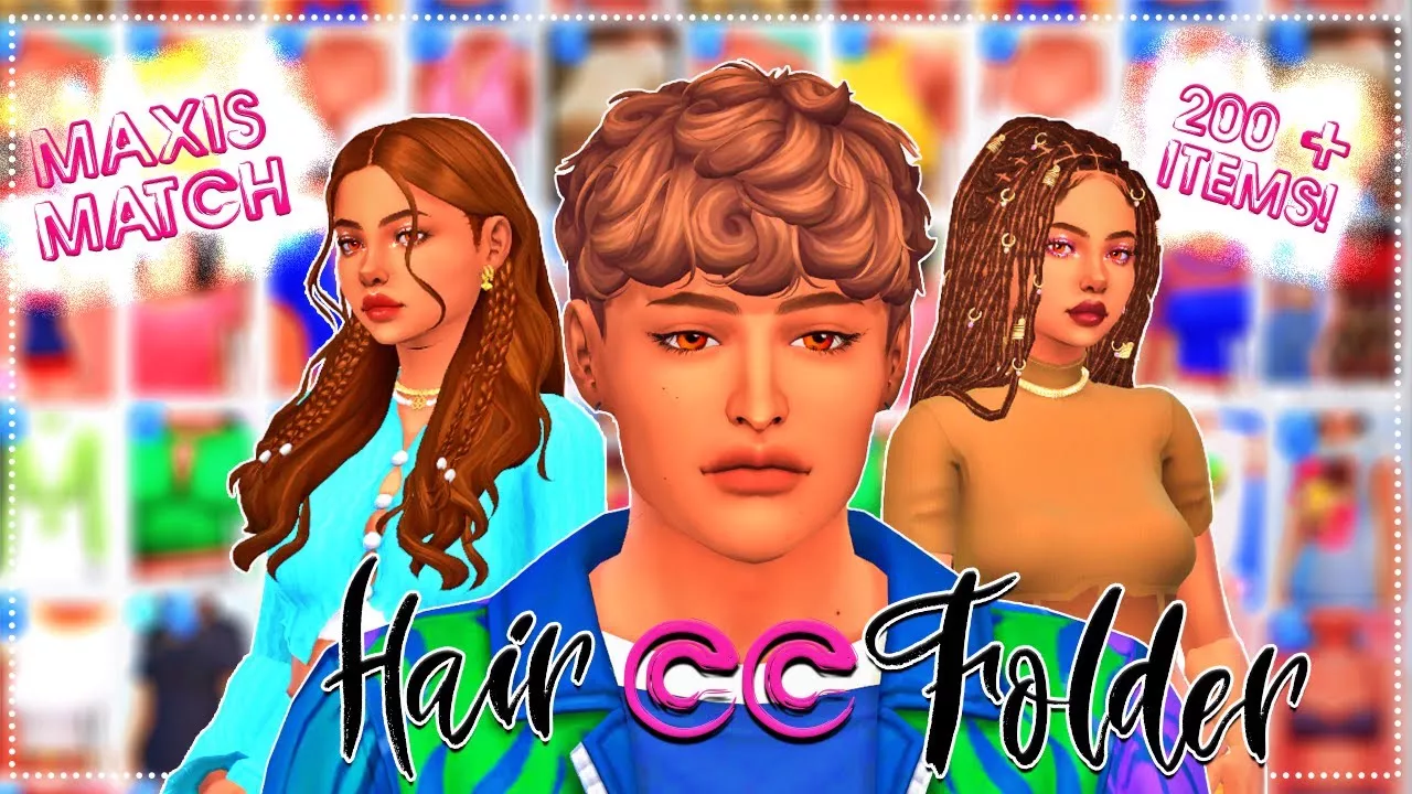 Adeline Hair by Sims Trouble