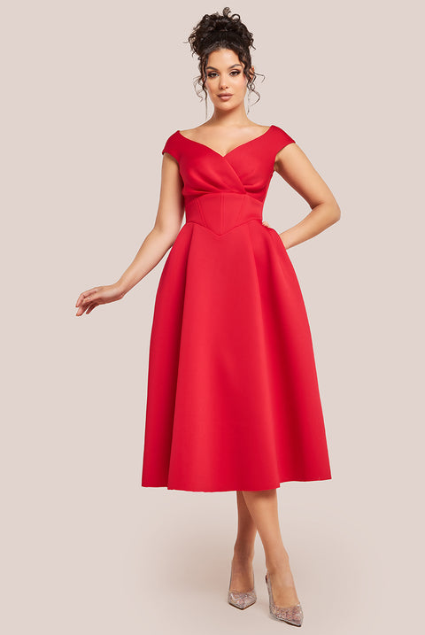 Classic Red Dress