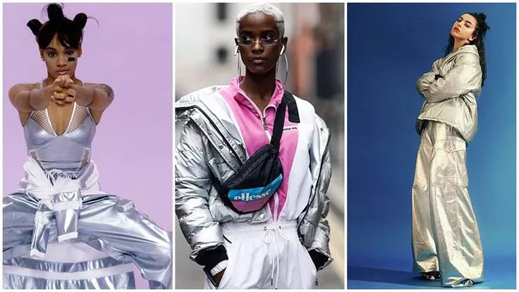 Embrace Metallics and Shiny Fabrics