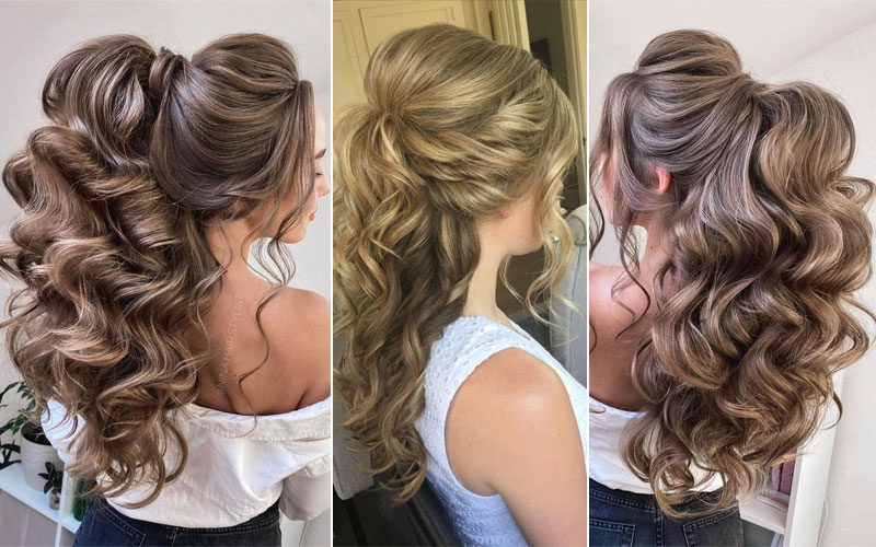 Half Up, Half Down