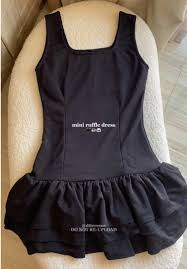 Ruffled Mini Dress