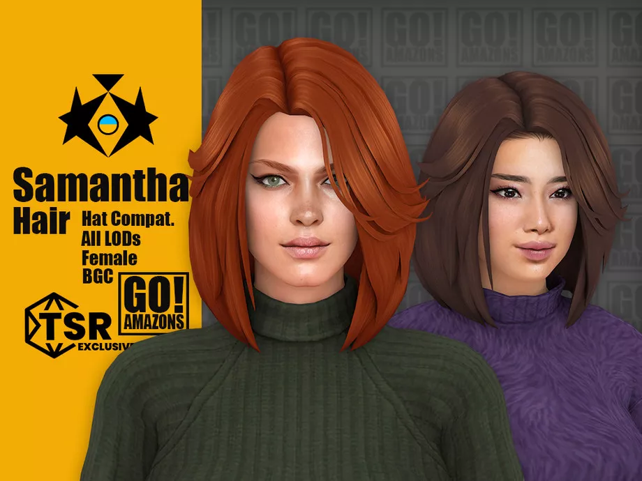 Samantha Hair by Simplyfoxy