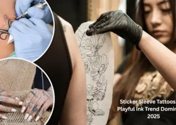 Sticker Sleeve Tattoos: The Playful Ink Trend Dominating 2025