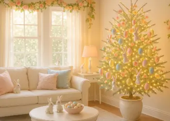 Top 22 Easter Trees & ‘Eastermas’ Decor Ideas That Are Blooming in 2025 