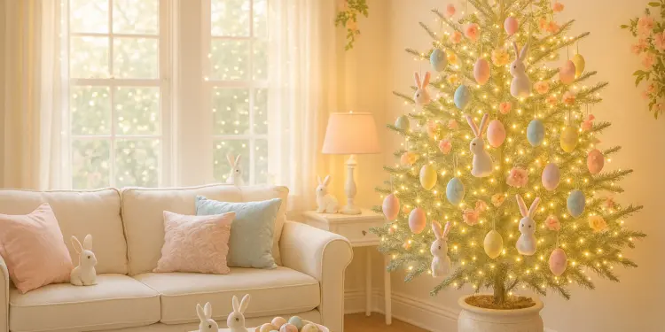 Top 22 Easter Trees & ‘Eastermas’ Decor Ideas That Are Blooming in 2025