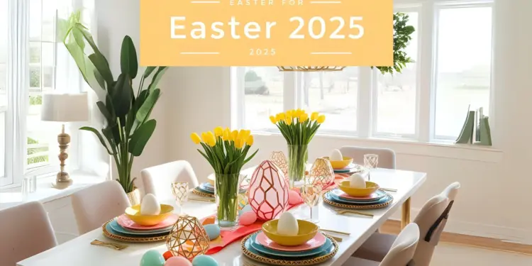 Easter 2025 Home Decor: Top 15 Modern Trends to Transform Your Space