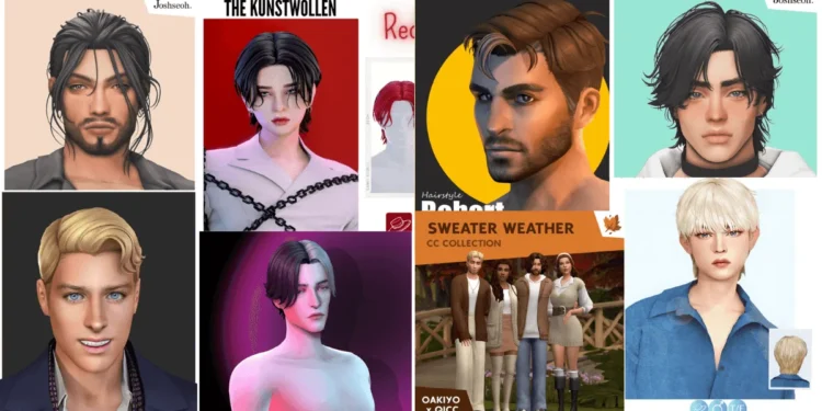 Best Sims 4 Male Hair CC – Top Hairstyles for Boys (Maxis Match & Alpha)